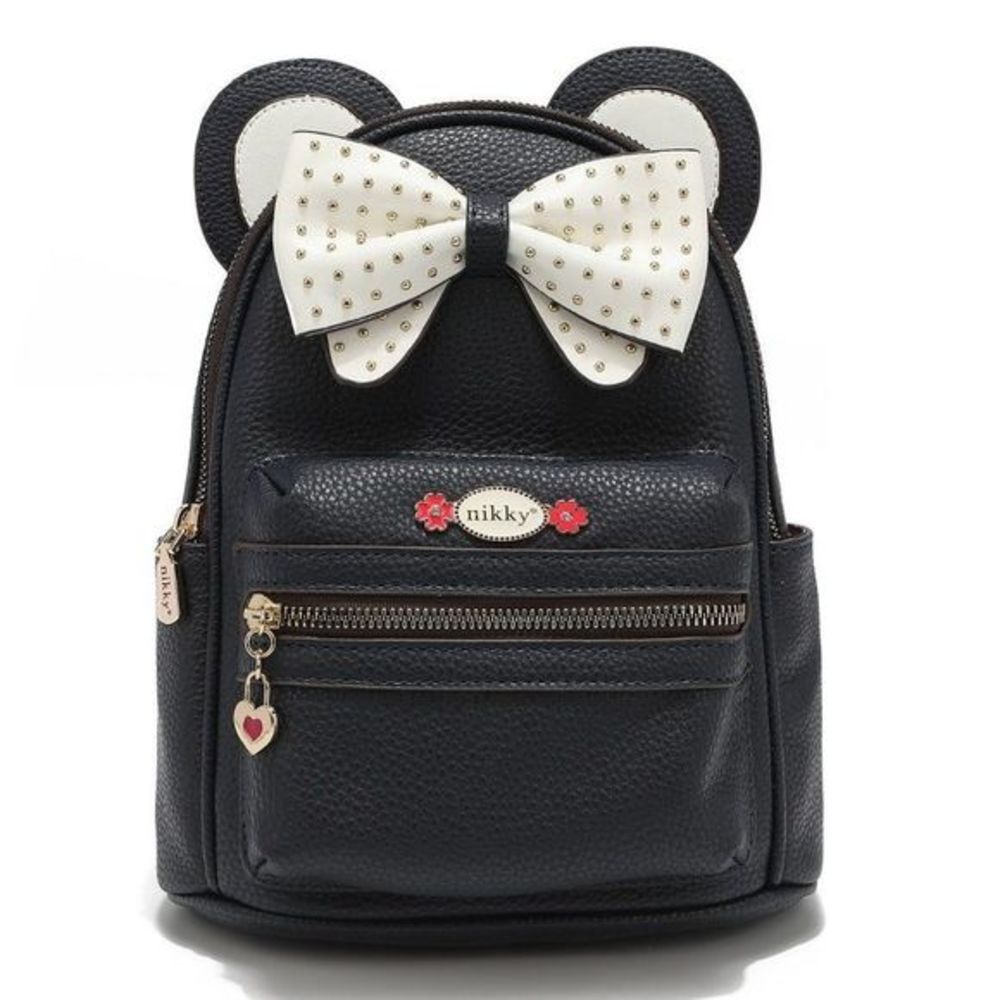 NIKKY Mouse Backpack- Navy